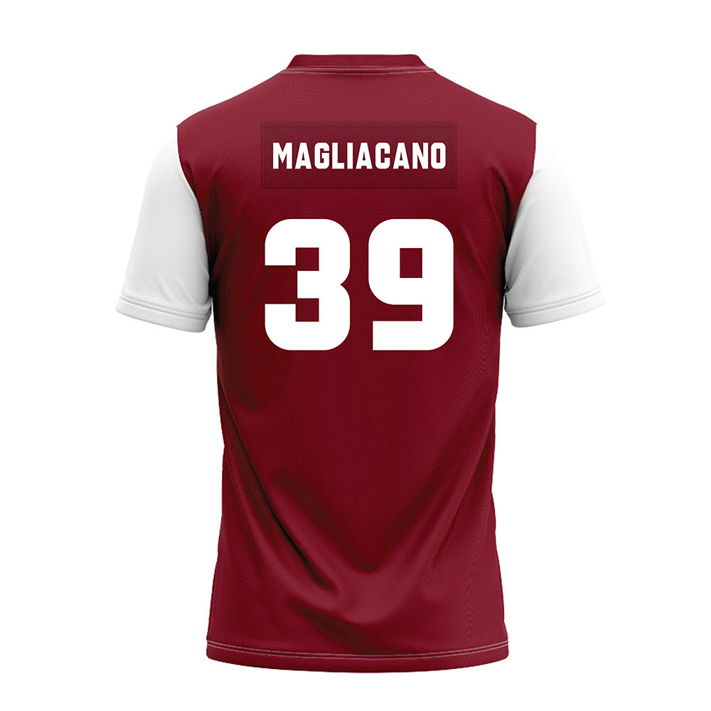 Colgate - NCAA Football : Christian Magliacano - Maroon Premium Football Jersey-1