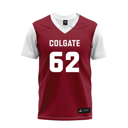 Colgate - NCAA Football : Matt Smith - Maroon Premium Football Jersey-0