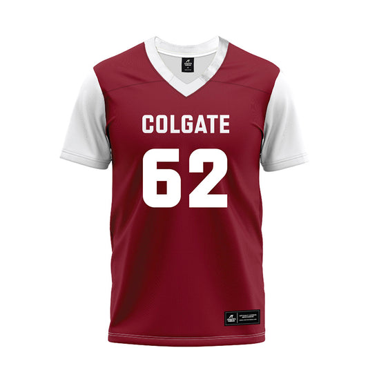Colgate - NCAA Football : Matt Smith - Maroon Premium Football Jersey-0