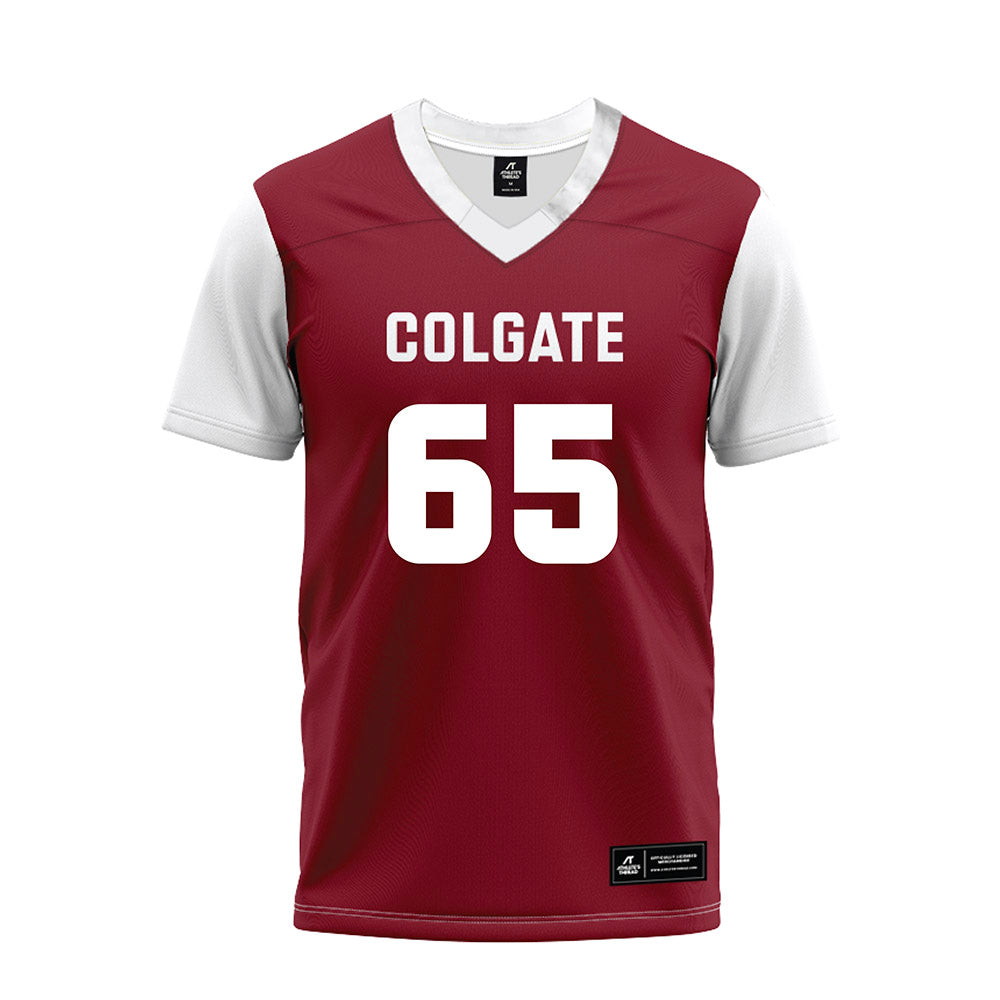 Colgate - NCAA Football : Dawson Rodd - Maroon Premium Football Jersey-0