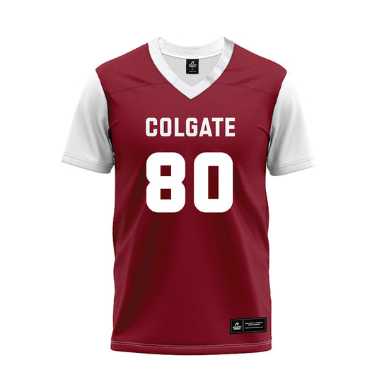 Colgate - NCAA Football : Michael Stevenson - Maroon Premium Football Jersey-0