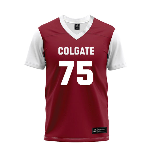 Colgate - NCAA Football : Gabriel Haines - Maroon Premium Football Jersey-0