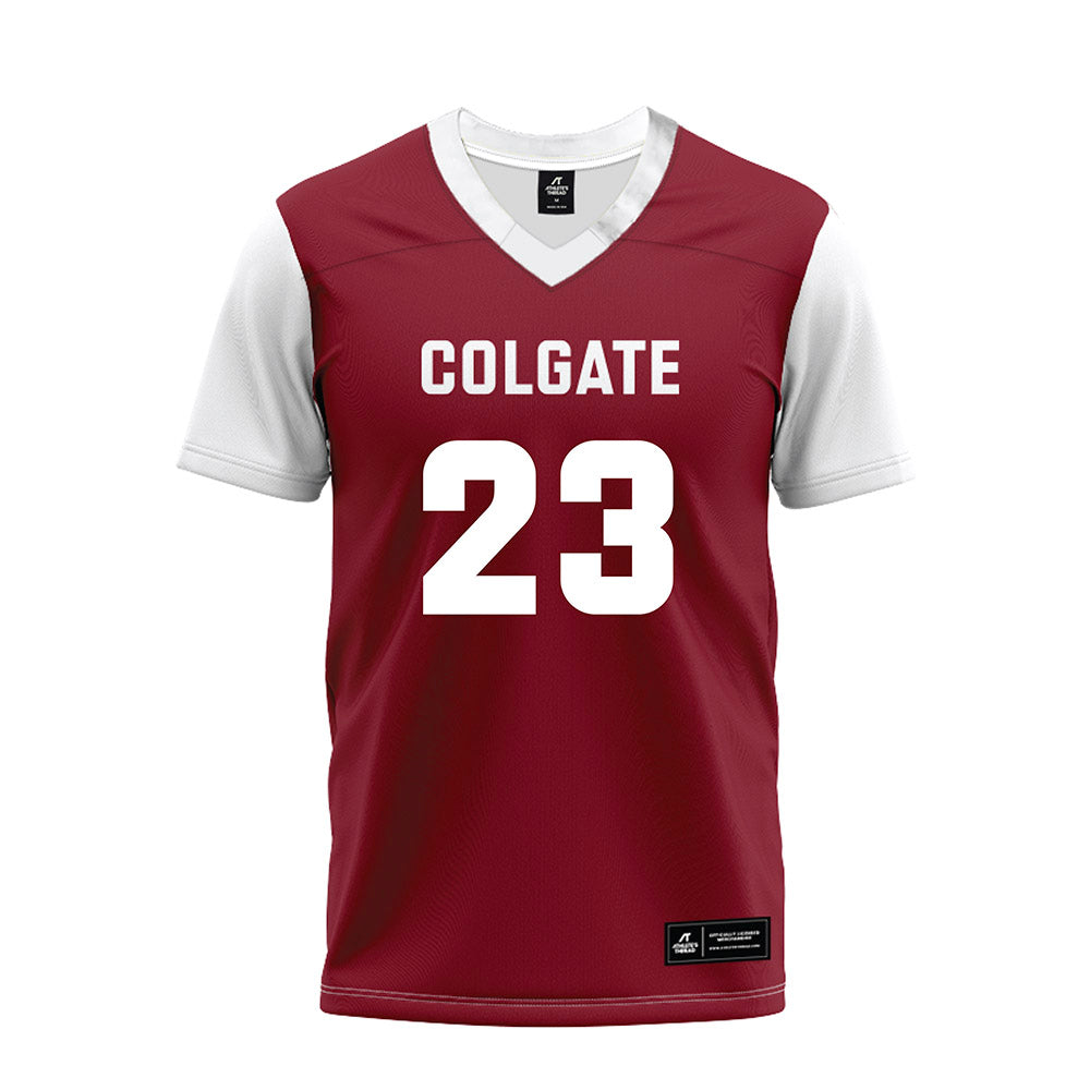 Colgate - NCAA Football : Reece Allan - Maroon Premium Football Jersey-0