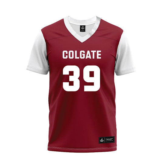 Colgate - NCAA Football : Christian Magliacano - Maroon Premium Football Jersey-0