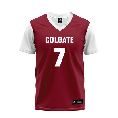 Colgate - NCAA Football : Kameron Phillips - Maroon Premium Football Jersey-0