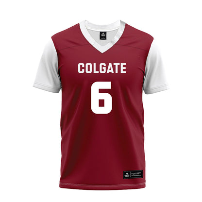Colgate - NCAA Football : Tymir Wynn - Maroon Premium Football Jersey-0