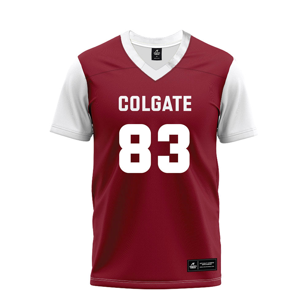 Colgate - NCAA Football : PJ Holmes - Maroon Premium Football Jersey-0