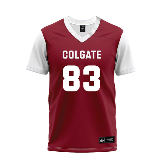 Colgate - NCAA Football : PJ Holmes - Maroon Premium Football Jersey-0
