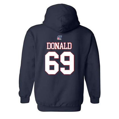 UTC - NCAA Football : Aidan Donald - Military Appreciation Hooded Sweatshirt