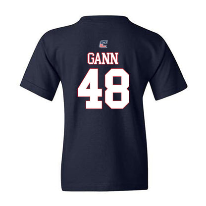  - NCAA Football : Brody Gann - Military Appreciation Youth T-Shirt-1