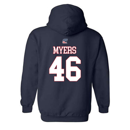 UTC - NCAA Football : Ethan Myers - Military Appreciation Hooded Sweatshirt-1