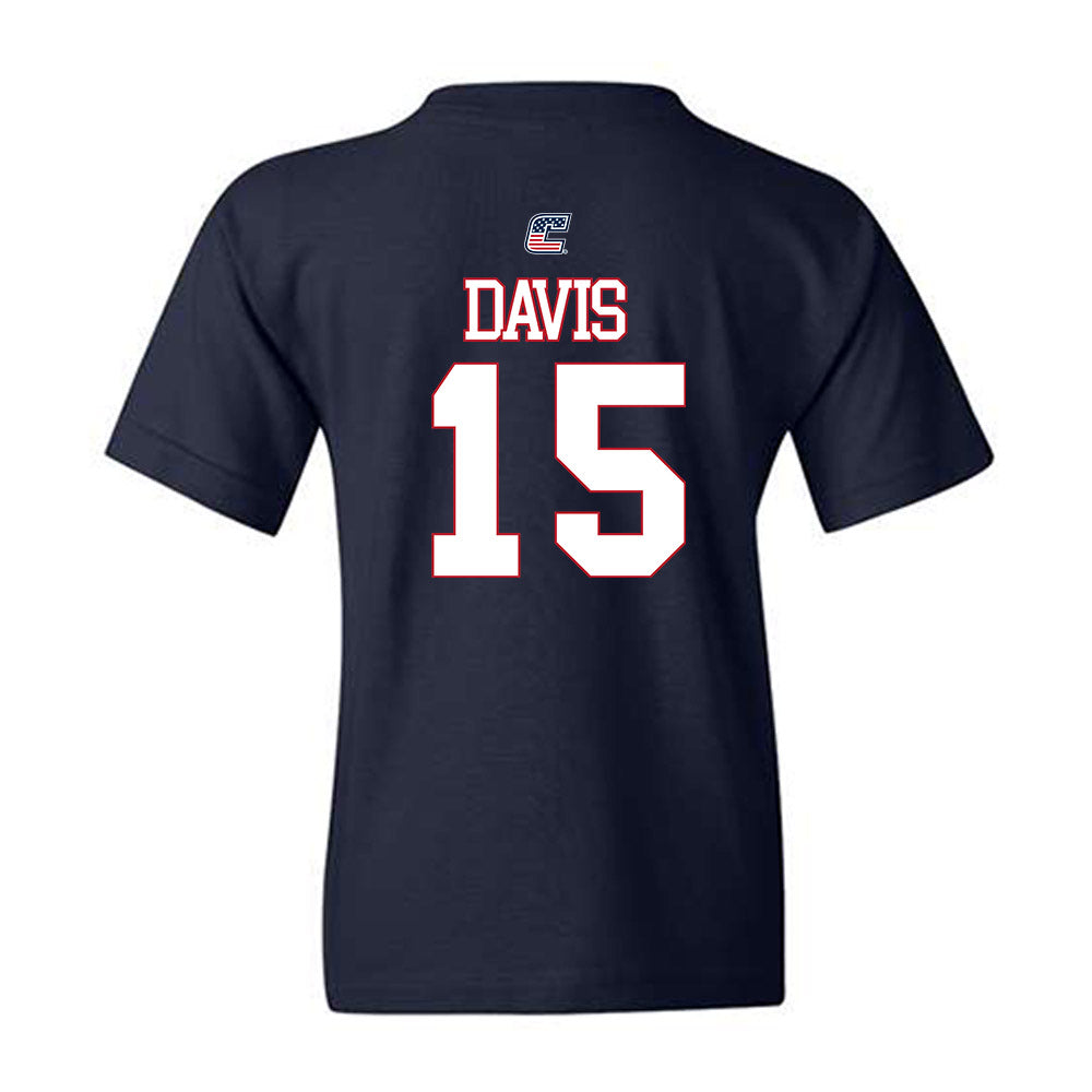 UTC - NCAA Football : Jordan Davis - Military Appreciation Youth T-Shirt-1