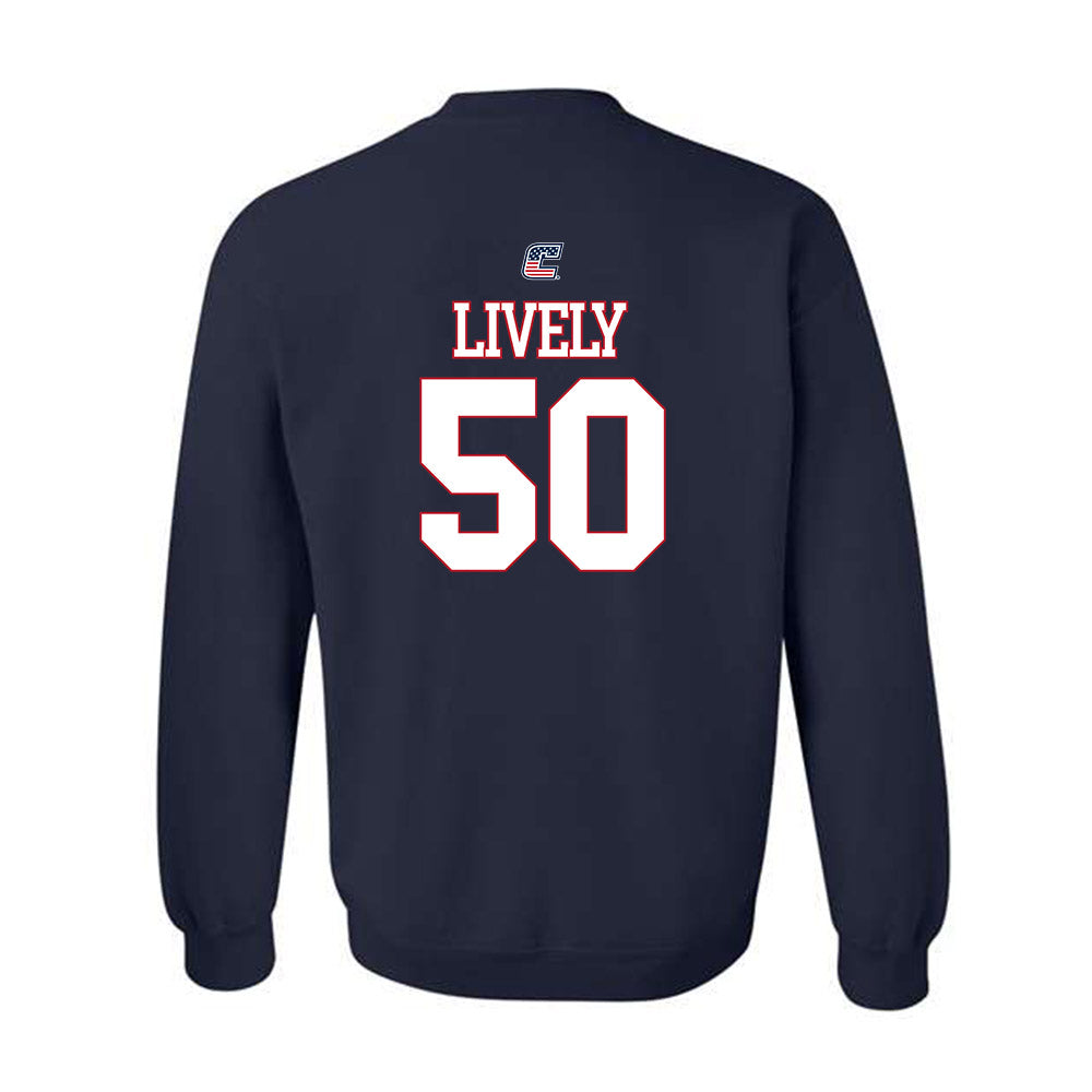 UTC - NCAA Football : Devin Lively - Military Appreciation Crewneck Sweatshirt