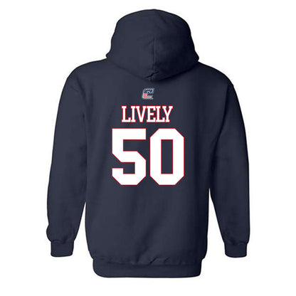UTC - NCAA Football : Devin Lively - Military Appreciation Hooded Sweatshirt