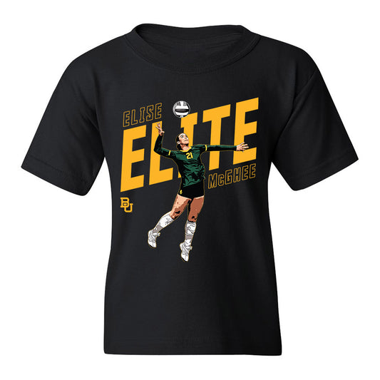 Baylor - NCAA Women's Volleyball : Elise McGhee - Youth T-Shirt