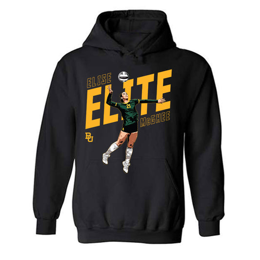 Baylor - NCAA Women's Volleyball : Elise McGhee - Hooded Sweatshirt