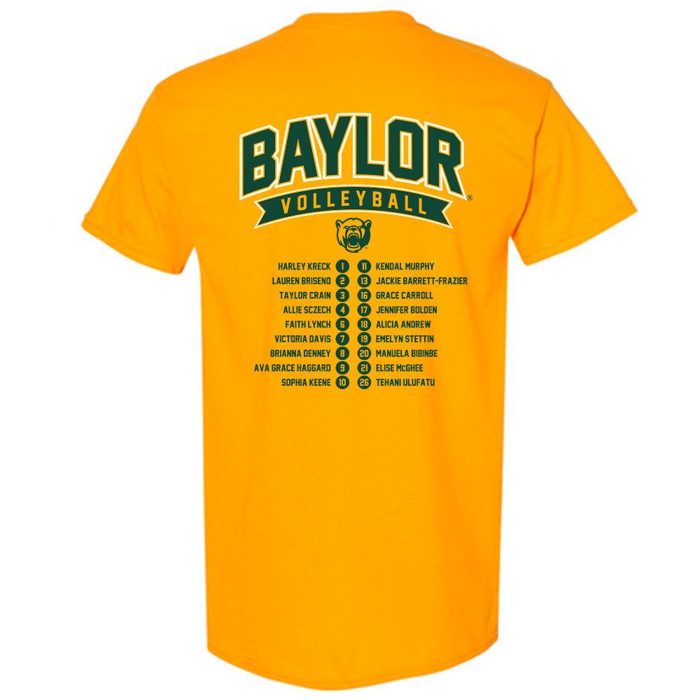 Baylor - NCAA Women's Volleyball : - Roster Shirt T-Shirt-1