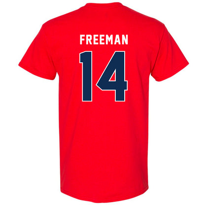 MSU Denver - NCAA Men's Basketball : Isaiah Freeman - T-Shirt-1