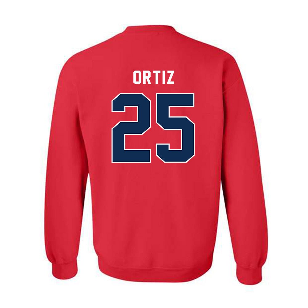MSU Denver - NCAA Baseball : Erubiel Ortiz - Crewneck Sweatshirt-1