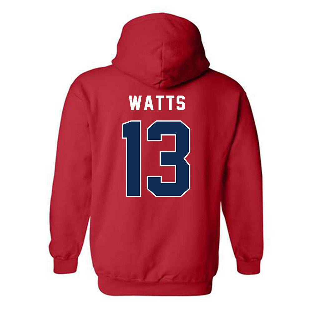 MSU Denver - NCAA Women's Basketball : Jadyn Watts - Hooded Sweatshirt-1
