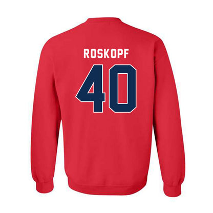 MSU Denver - NCAA Baseball : Riley Roskopf - Crewneck Sweatshirt-1