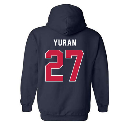 MSU Denver - NCAA Baseball : Cameron Yuran - Classic Shersey Hooded Sweatshirt-1