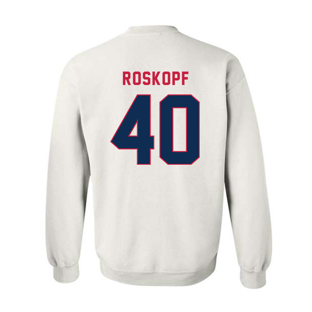 MSU Denver - NCAA Baseball : Riley Roskopf - Crewneck Sweatshirt-1