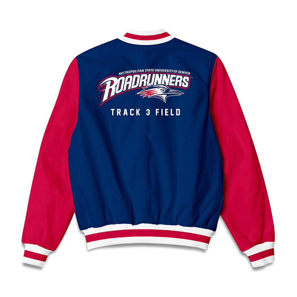 MSU Denver - NCAA Women's Track & Field : Mariah Serrano-Walton - Bomber Jacket-1