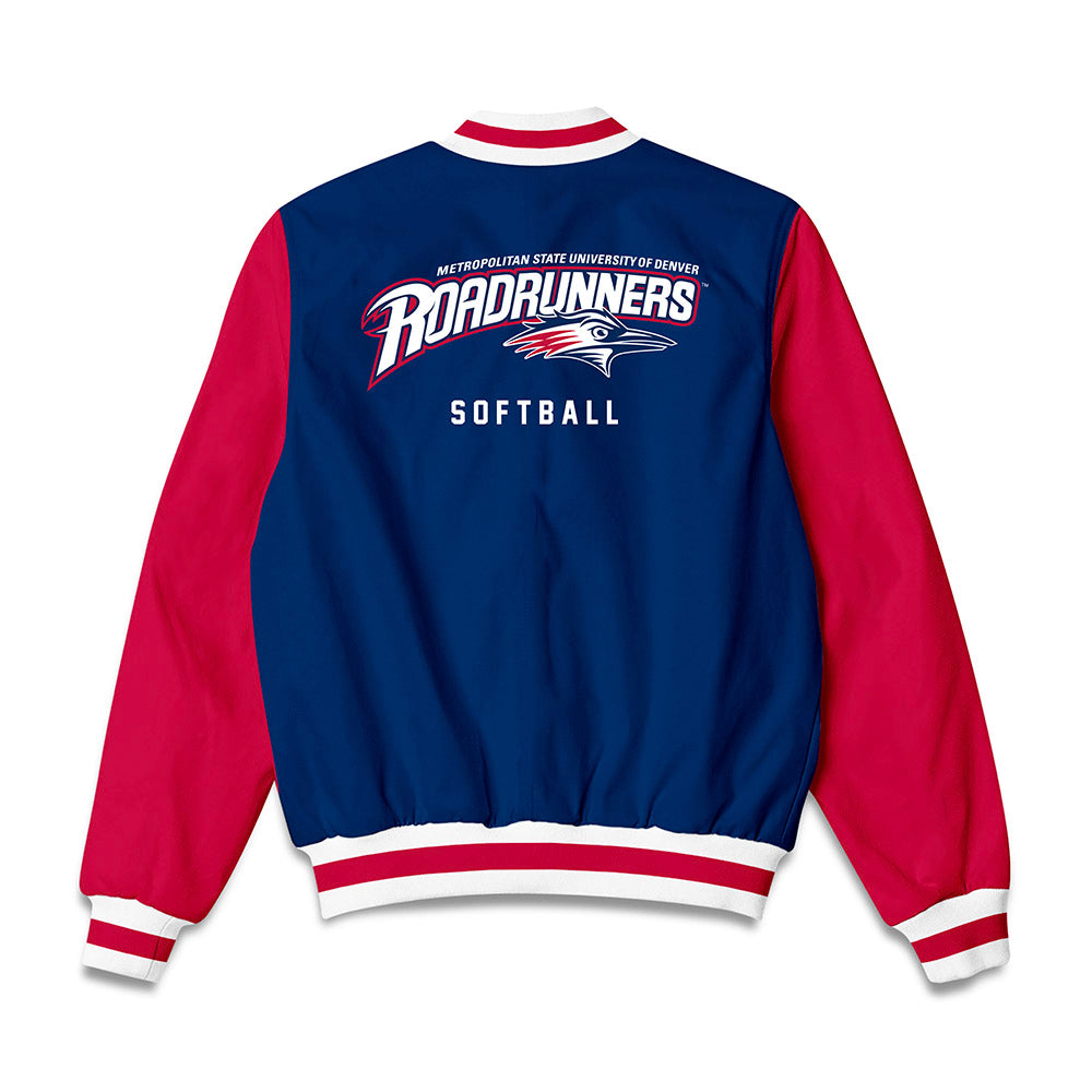 MSU Denver - NCAA Softball : Miranda McCoy - Bomber Jacket-1