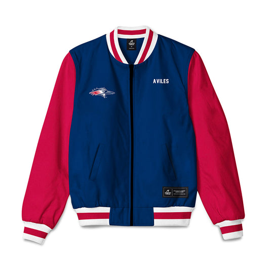 MSU Denver - NCAA Men's Track & Field : Brandon Aviles - Bomber Jacket-0