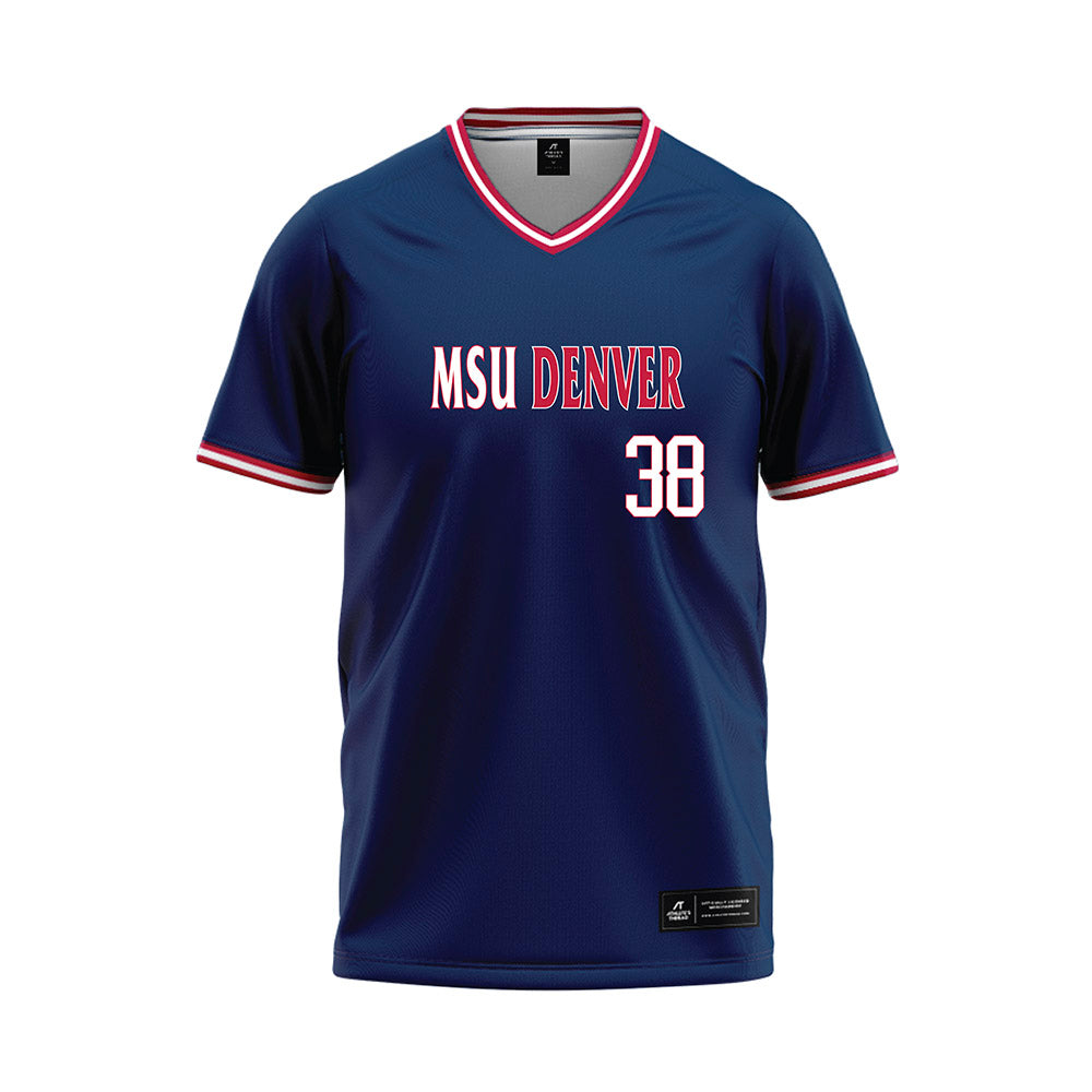 MSU Denver - NCAA Baseball : Noah Imboden - Baseball Jersey-0