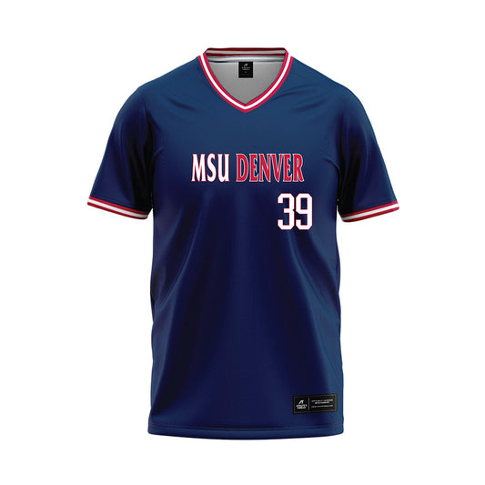 MSU Denver - NCAA Baseball : Edward Leins - Baseball Jersey-0