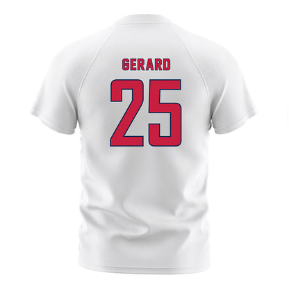 MSU Denver - NCAA Men's Soccer : Luke Gerard - White Soccer Jersey-1