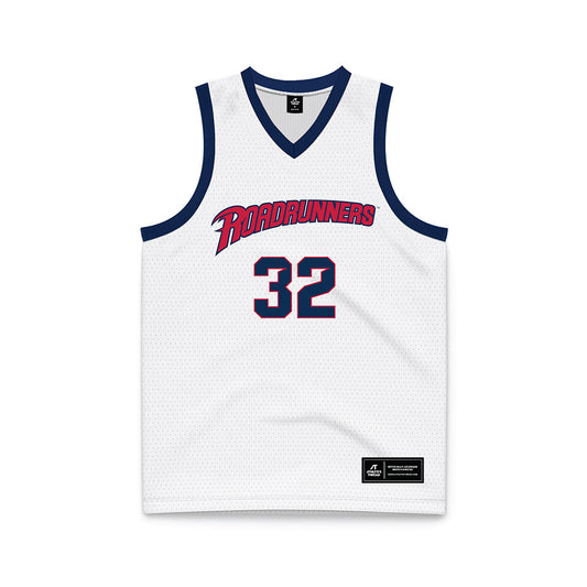 MSU Denver - NCAA Women's Basketball : Amanda Byrnes - White Basketball Jersey-0