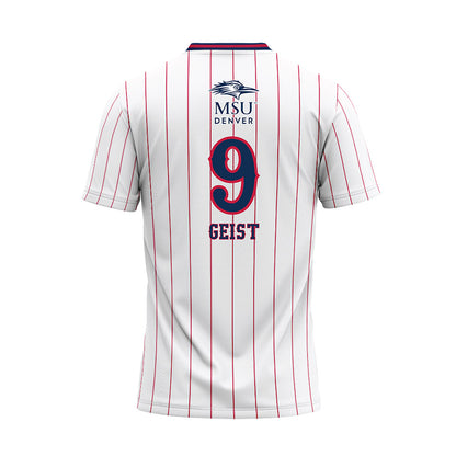 MSU Denver - NCAA Softball : Jaiden Geist - White Baseball Jersey-1