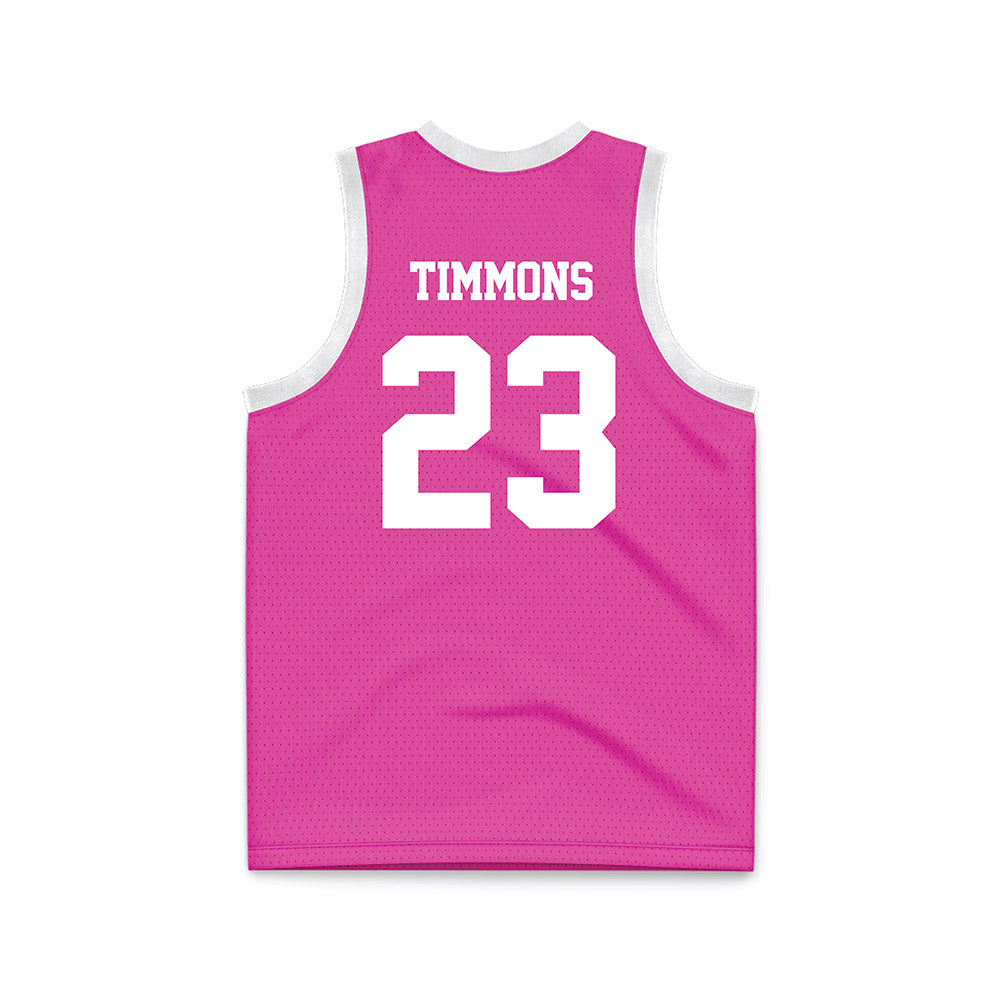 Alabama - NCAA Women's Basketball : Jessica Timmons - Pink Basketball Jersey