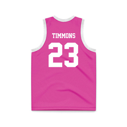 Alabama - NCAA Women's Basketball : Jessica Timmons - Pink Basketball Jersey