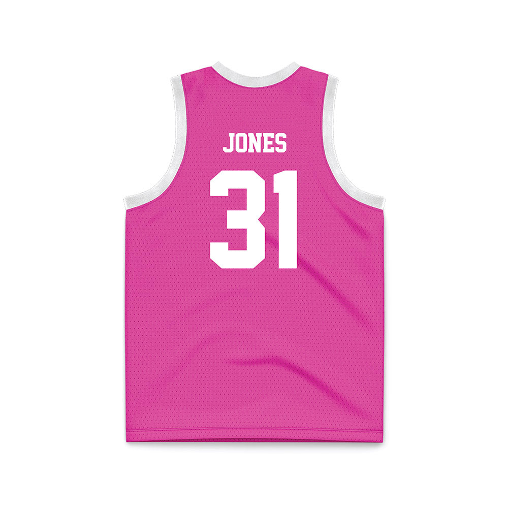 Alabama - NCAA Women's Basketball : Naomi Jones - Pink Basketball Jersey