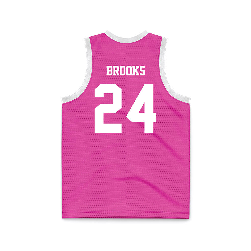 Alabama - NCAA Women's Basketball : Leah Brooks - Pink Basketball Jersey