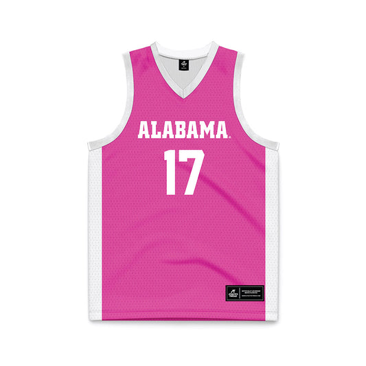 Alabama - NCAA Women's Basketball : Lourdes Da Silva Costa - Pink Basketball Jersey-0