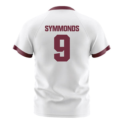 Mississippi State - NCAA Women's Soccer : Adia Symmonds - White Soccer Jersey-1