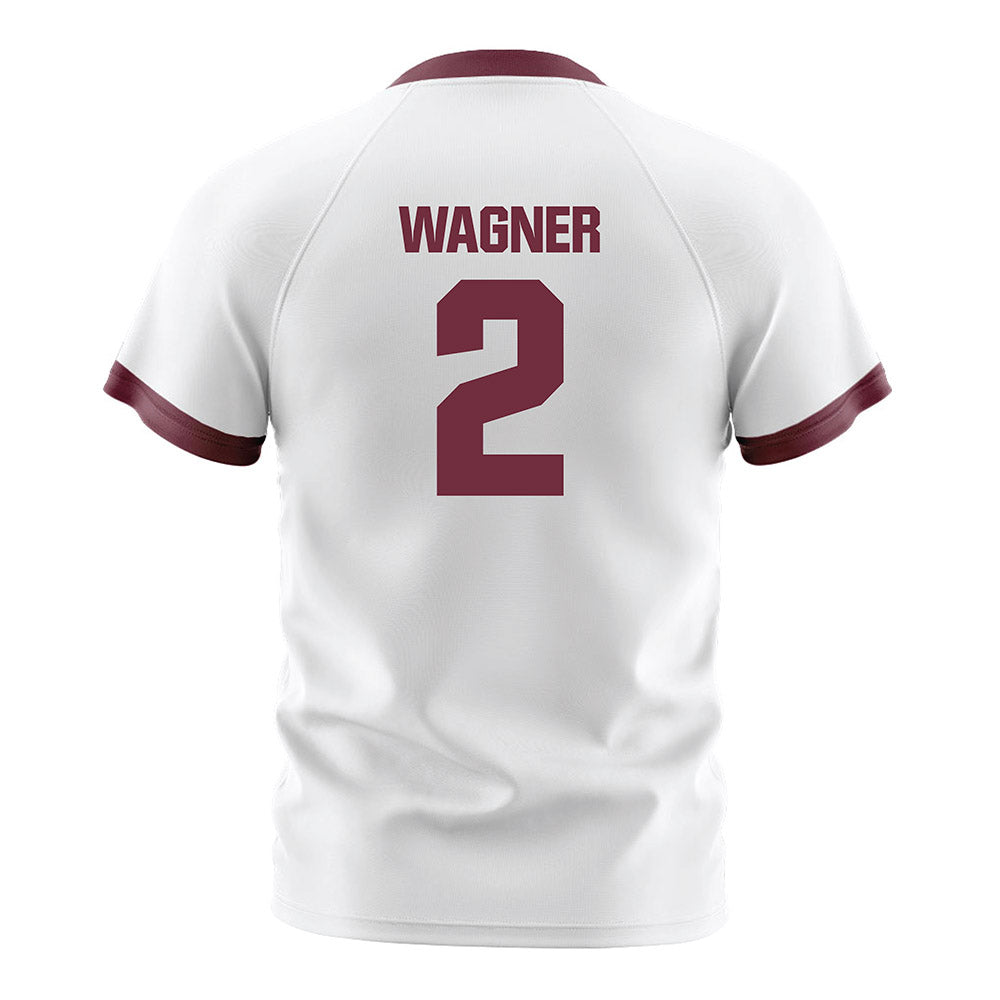 Mississippi State - NCAA Women's Soccer : Chelsea Wagner - White Soccer Jersey-1