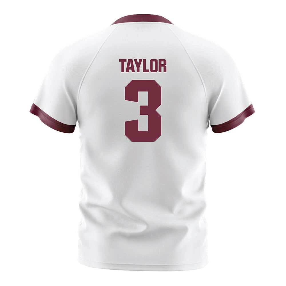 Mississippi State - NCAA Women's Soccer : Kyra Taylor - White Soccer Jersey-1