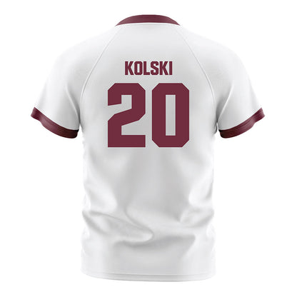 Mississippi State - NCAA Women's Soccer : Allison kolski - White Soccer Jersey