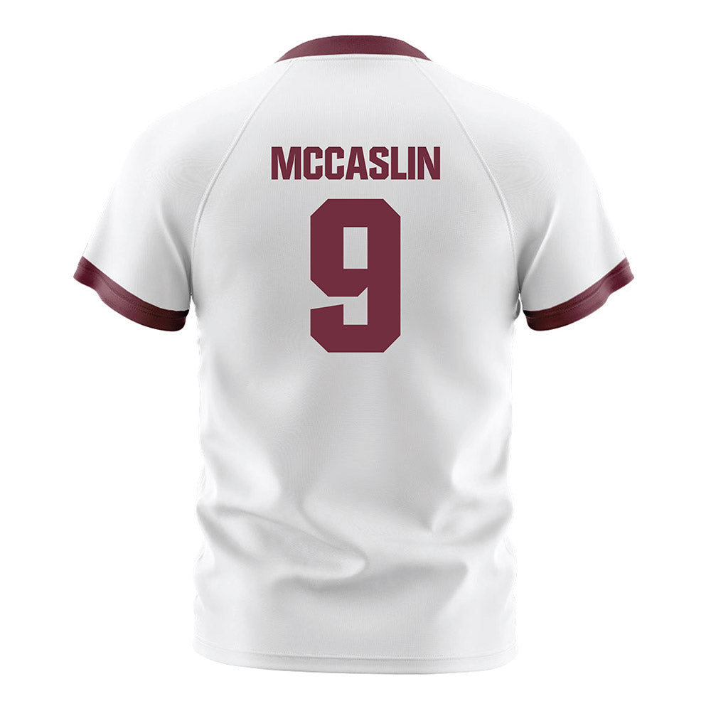 Mississippi State - NCAA Women's Soccer : Gabrielle Mccaslin - White Soccer Jersey