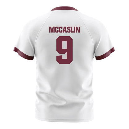 Mississippi State - NCAA Women's Soccer : Gabrielle Mccaslin - White Soccer Jersey