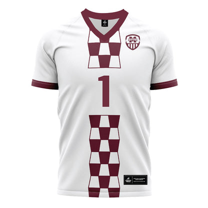 Mississippi State - NCAA Women's Soccer : Sarah Wommack - White Soccer Jersey-0