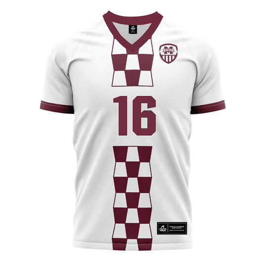 Mississippi State - NCAA Women's Soccer : Rylie Combs - White Soccer Jersey