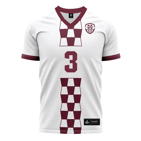 Mississippi State - NCAA Women's Soccer : Kyra Taylor - White Soccer Jersey-0