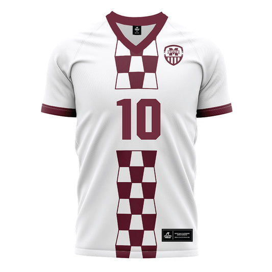 Mississippi State - NCAA Women's Soccer : Alivia Buxton - White Soccer Jersey